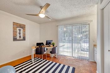 Polished concrete flooring